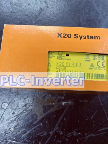B&R X20SI9100 X20 SI 9100 Rev. I0 20 Secure Digital Inputs 4 Pulse Outputs New# - Picture 1 of 2