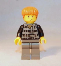 LEGO Harry Potter Ron Weasley Minifigure 4727 Red Hair Black Sweater Genuine