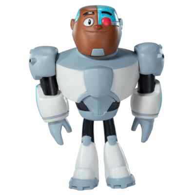 Teen Titans Go Cyborg Mini Bendyfig PVC Figure Noble Collections