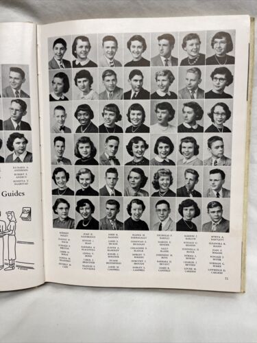 1951 Warrior Yearbook West Senior High School, Rockford Illinois - Picture 9 of 12