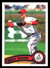2011 Topps  Kelly Johnson #419 Arizona Diamondbacks Baseball Card