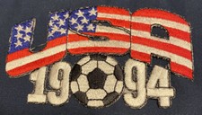 1994 WORLD CUP SOCCER USA IRON ON PATCHES