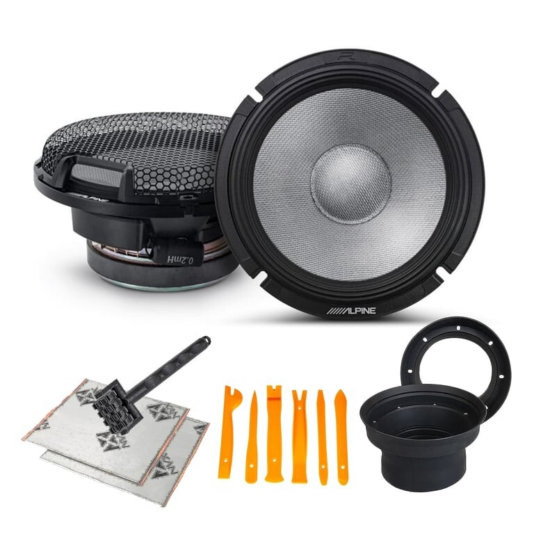 Компонентные автомобильные колонки Alpine R2-S65C мощностью 200 Вт RMS 65 Аксессуары 7079000₽