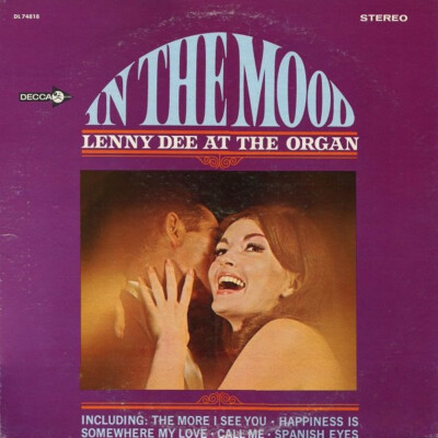 Lenny Dee (2) - In The Mood - Decca - DL 74818 - LP, Album