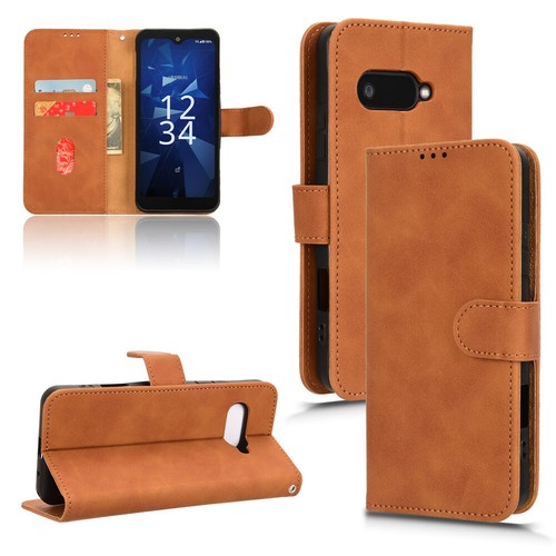For Kyocera Digno SX4, Luxury Retro Flip Leather Wallet Stand Card Case Cover - Picture 19 of 24