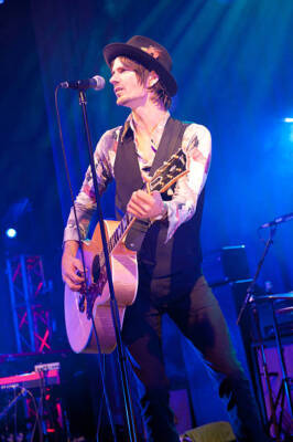 Jeff Angell of American rock band Walking Papers live onstage duri- Old Photo