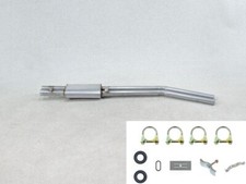 Mitteltopf NEU für Mercedes Benz Coupe SLC R107 W107 280 350 450 Auspuff Anbaut.