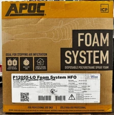 Apoc P12055-LO Foam System HFO II-200 SPF Disposable Spray Kit 1098130