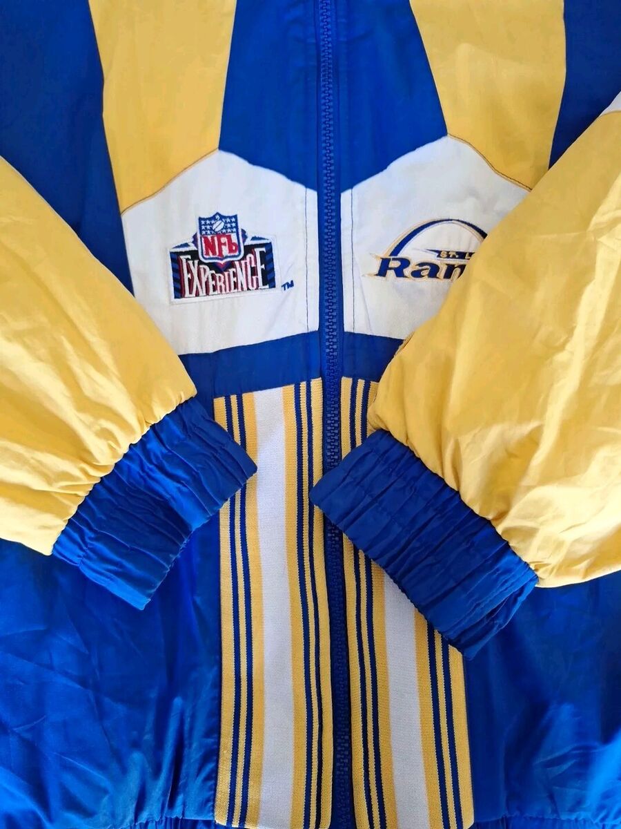 St Louis Rams Starter NFL Pro player Jacket Coat 2XL Vintage 90's