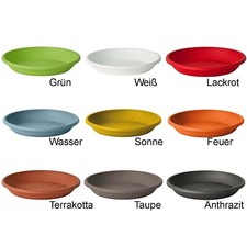 5 Stück Untersetzer f. Blumentopf 8 bis 82 cm 14 Farben zur Wahl Topfuntersetzer