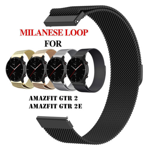 22mm Milanese Loop Watch Band Strap Wristband For Amazfit GTR 4 3 Pro 2e 47mm - Picture 1 of 16