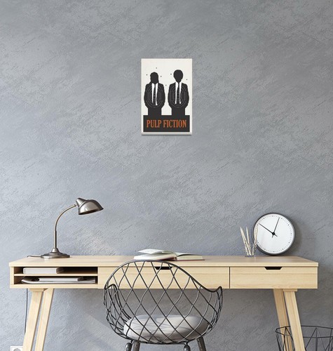 Poster - Pulp Fiction Movie, Retro Minimal Modern Alternative Film Art, 3 Sizes - Picture 3 of 20