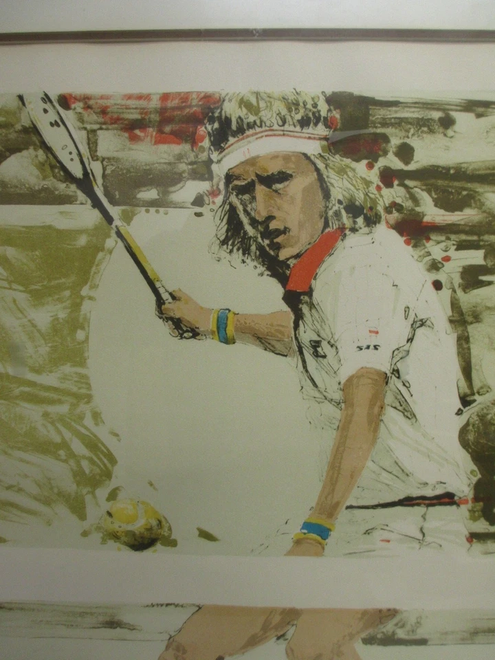 Impresión Bjorn Borg de Aldo Luongo Edición Limitada Foto 4 de 4