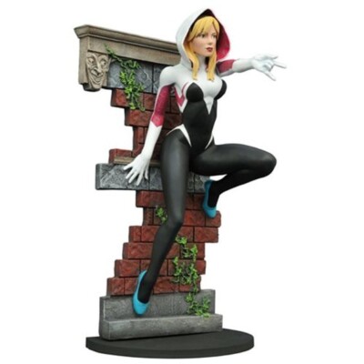MARVEL DIAMOND SELECT GALLERY SDCC SPIDER GWEN UNMASKED EXCLUSIVE
