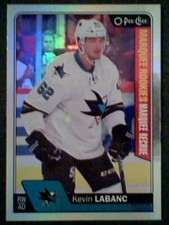 KEVIN LABANC 16/17 O-PEE-CHEE UPDATE MARQUEE ROOKIE RAINBOW FOIL CARD SP