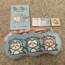 Chiikawa 2024 Happy Bag Year of the Dragon - Plush Mini Purse, Postcards, 3 Pins