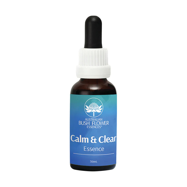 Australian Bush Flower Essences Calm & Clear Essence Drops 30ml