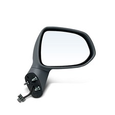 Specchietto Retrovisore Esterno Sinistro - Vetro Curvo Cromato Per Honda Jazz 2003-2006 - Foto 11