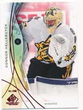 CONNOR HELLEBUYCK 2024-25 SP GAME USED EDITION RED #156 WINNIPEG MINT