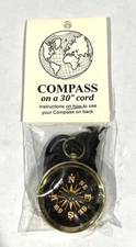 American Revolution Compass On 30" Cord