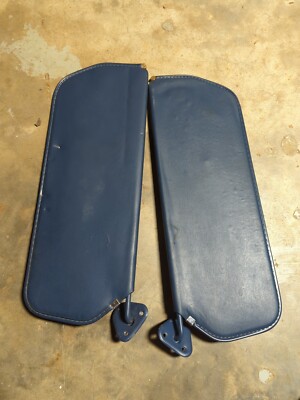 1973-1987 Chevy Silverado GMC truck 4x4 sun visors blue