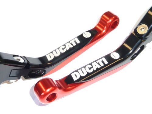 Ducati 950 MULTISTRADA 2019-2021 FOLDING BRAKE CLUTCH LEVERS ROAD RACE TRACK - Picture 3 of 8