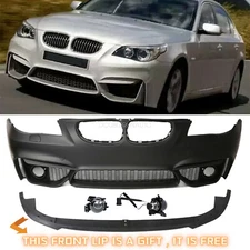 Front Bumper For BMW 5 Series E60 W/O PDC holes With Fog Lamp M4 Look