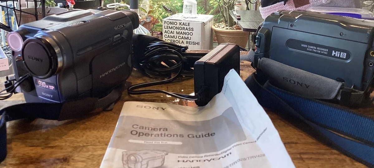 Sony Handycam CCD-TRV128 Hi-8 Analog Camcorder for sale online | eBay