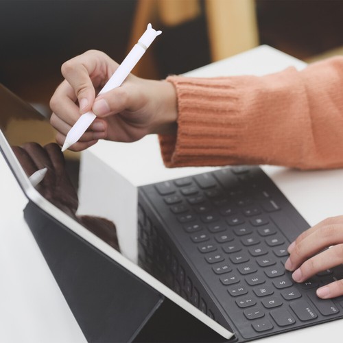 Stylus Pen Cover Silicone Protective Cover Compatible for Apple Pencil 2 - Picture 12 of 12