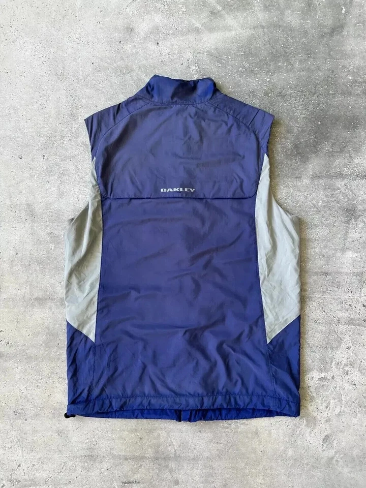 VINTAGE 00's OAKLEY STORM VEST BLUE MEN'S SIZE S - Image 2 of 4