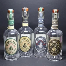 Michter’s Whiskey, Rye, Bourbon and Sour Mash Bottles Lot of 4 - Empty