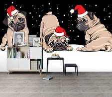 3D Animal Dog ZHUA3329 Wallpaper Wall Murals Removable Self-adhesive Vera 23