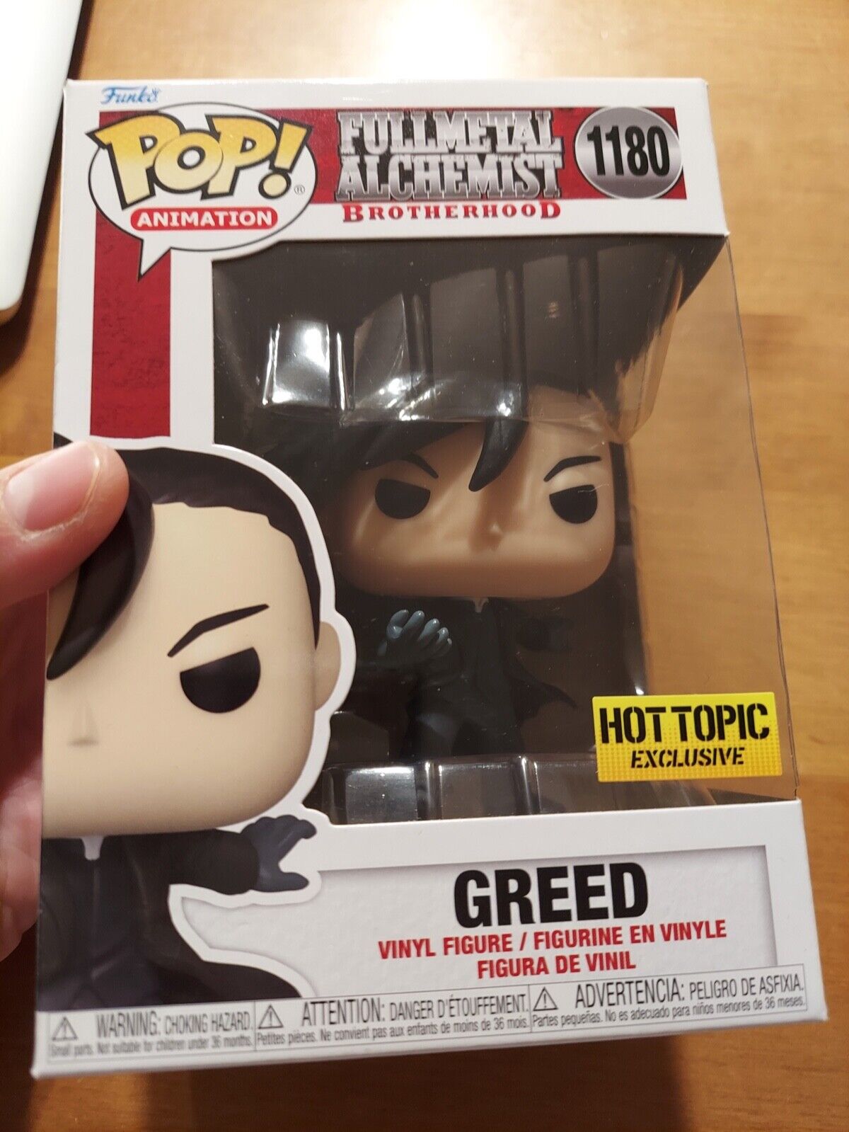 Toys Funko Pop Fullmetal Alchemist Brotherhood Greed Limited Editio