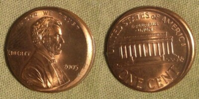 Error: 2005 Cent 10% Off-center Rare IREC667