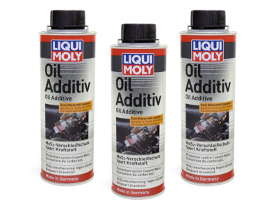 LIQUI MOLY Öl Additiv Oiladditiv 3 Stück á 200 ml MoS2 Öladditiv Verschleiß