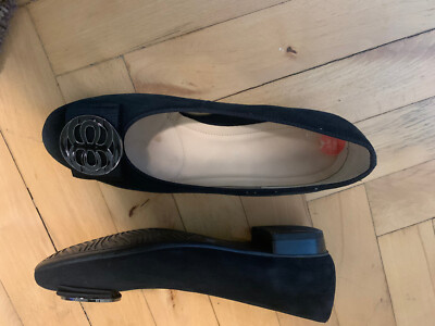 pumps Gr. 38.5 , schwarz, ARA Leder/suede, wie neu.