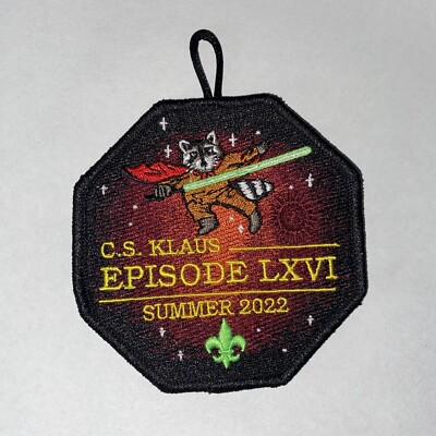 Boy Scout Star Wars Patch - Camp C.S. Klaus 2022