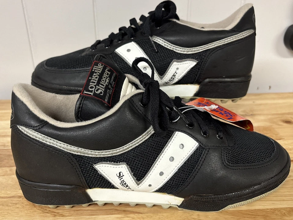 Botines Louisville Slugger vintage para hombre talla 10,5 con etiquetas hechos en campeón de Corea Foto 2 de 4