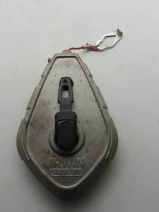 Irwin Strait-Line Classic Aluminum Chalk Reel 1:1 Gear Ratio