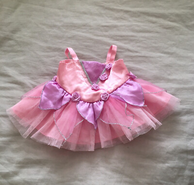 Build a Bear Workshop clothing - Pink Fairy Dress  - GC | eBay