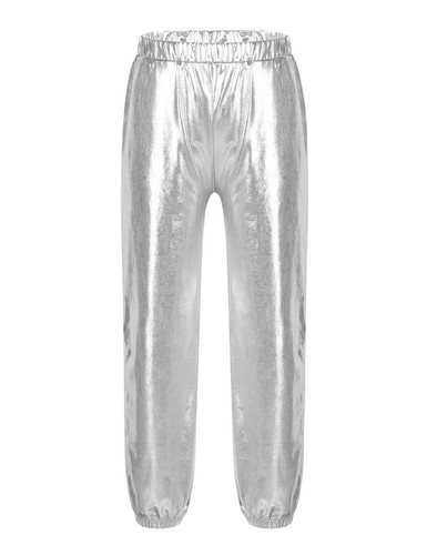 Kids Boys Girls Shiny Performance Costume Hip Hop Street Dance Workout Tracksuit - Picture 81 of 115