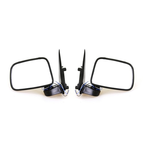 CHROME DOOR MIRROR LED FIT TOYOTA HILUX 6thGEN SURF TIGER LN145 LN165 LN166 170 - Picture 3 of 6