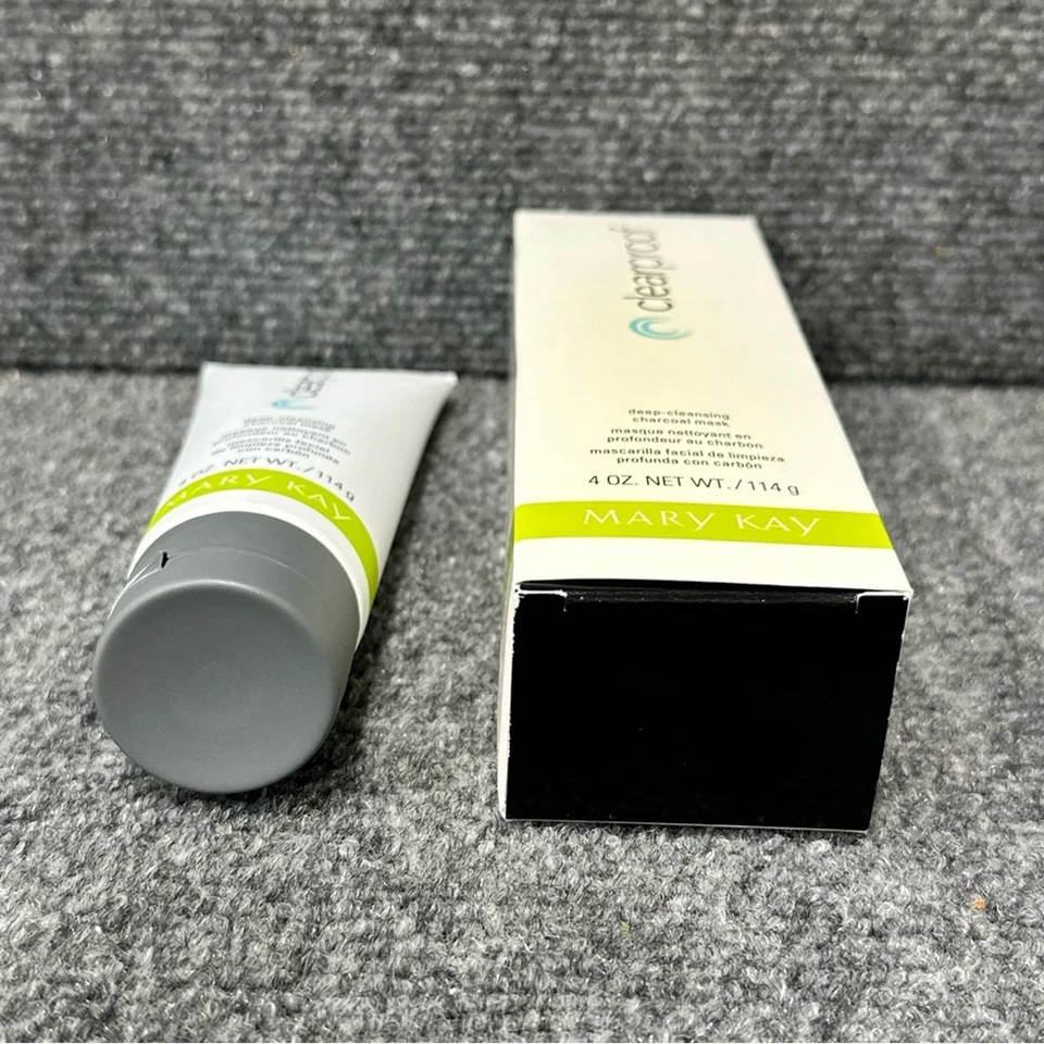 Mary Kay Clearproof Charcoal Mask deep cleaning 4 oz NEW in box - Image 3 of 3