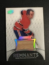 Henri Richard 2023-24 Upper Deck Engrained Icons - Remnants - NM