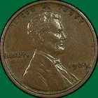 1909 Lincoln Wheat Cent Almost Uncirculated AU Coin #40039