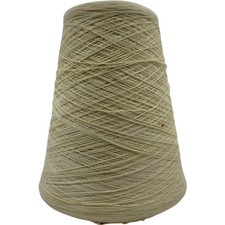 Vintage Dixie Yarns Natural Cream 16/2 Knitting Thread Yarn Cone