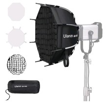 18''/45Cm Parabolic Softbox Quick Release - Fits GODOX M200D/M300D, Aputure LS60