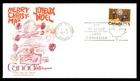 Mayfairstamps Canada FDC 1970 5 cents Christmas skiing kingswood First Day Cover