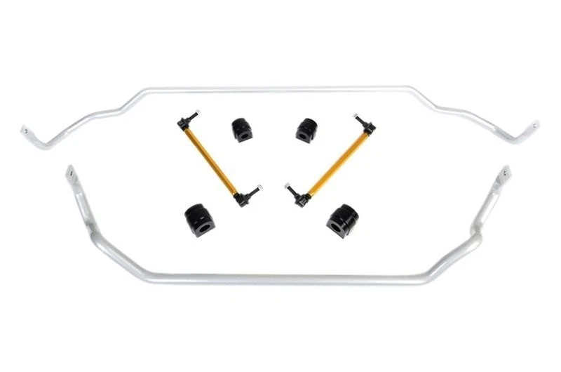 For BMW 128i 2008-2013 Whiteline Front & Rear Sway Bar Kit Foto 3 de 4