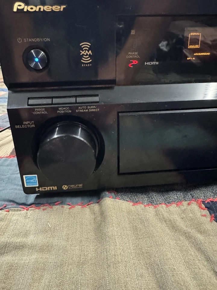 Pioneer Elite VSX-82TXS 7.1 THX AV Receiver Tested No Remote - Image 3 of 4